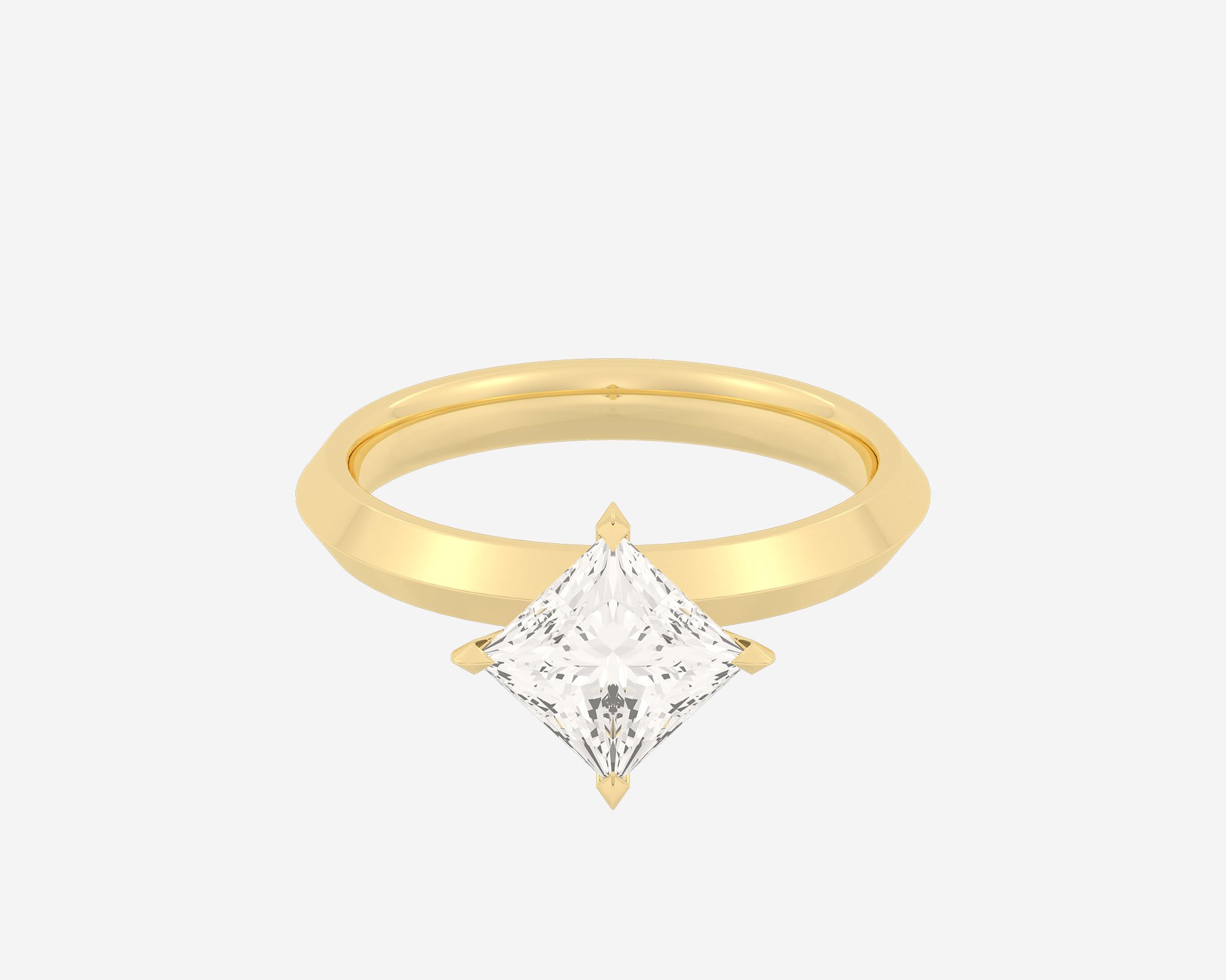 Princess cut diamond ring tanishq Clearance