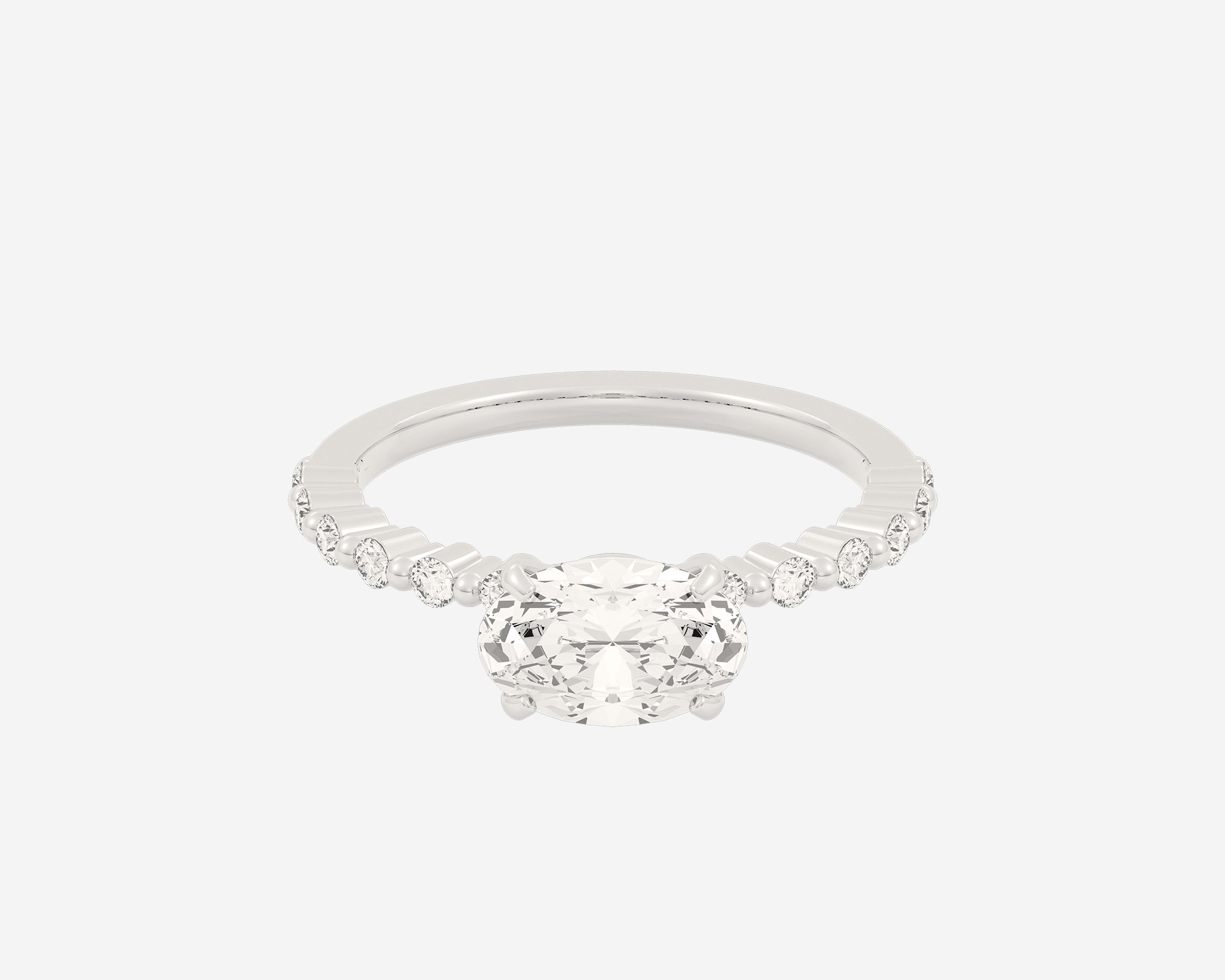 Swarovski floating hot sale diamond ring