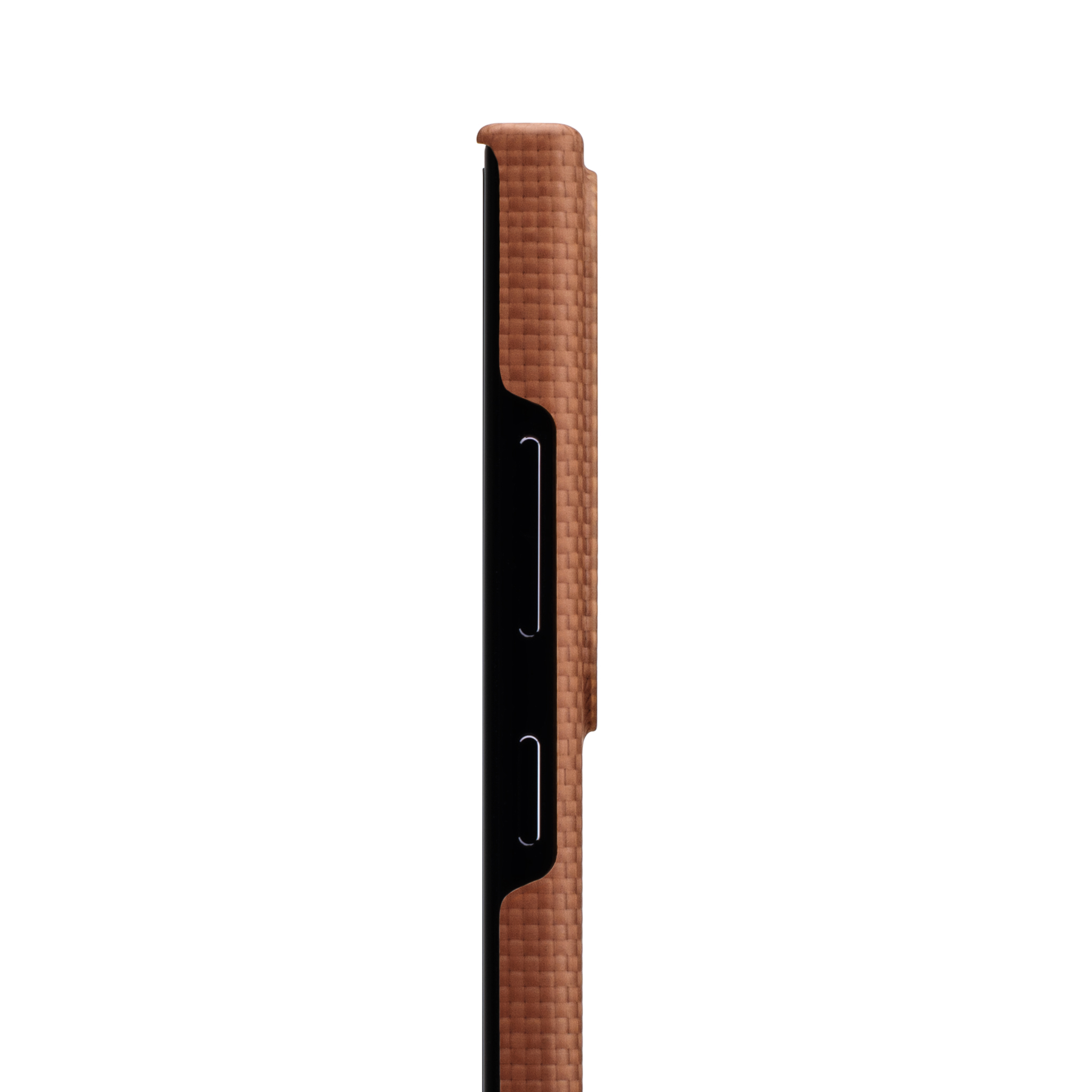Samsung Galaxy S23 Ultra Coffee Latercase - Side view