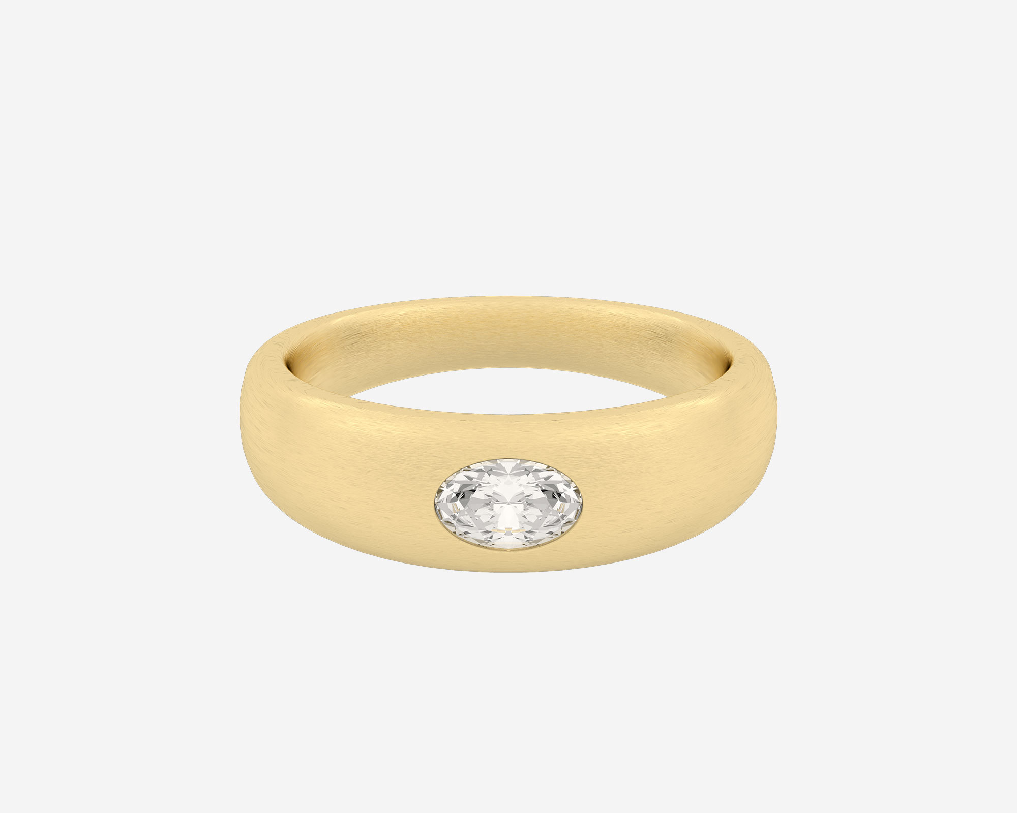 1.50 Karat Oval Diamant Verlobungsring, 14K Gelbgold Solitaire Ring - Etsy  Schweiz