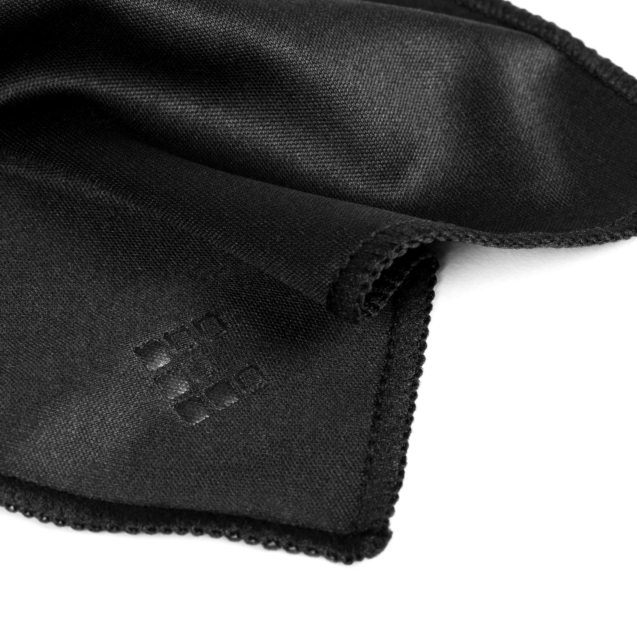 Latercase Black Microfiber Cloth - Close-up