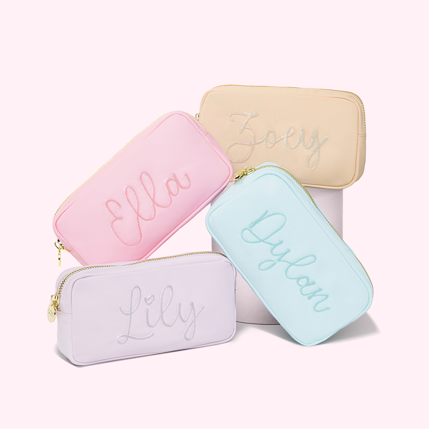 Custom Embroidered Small Pouch