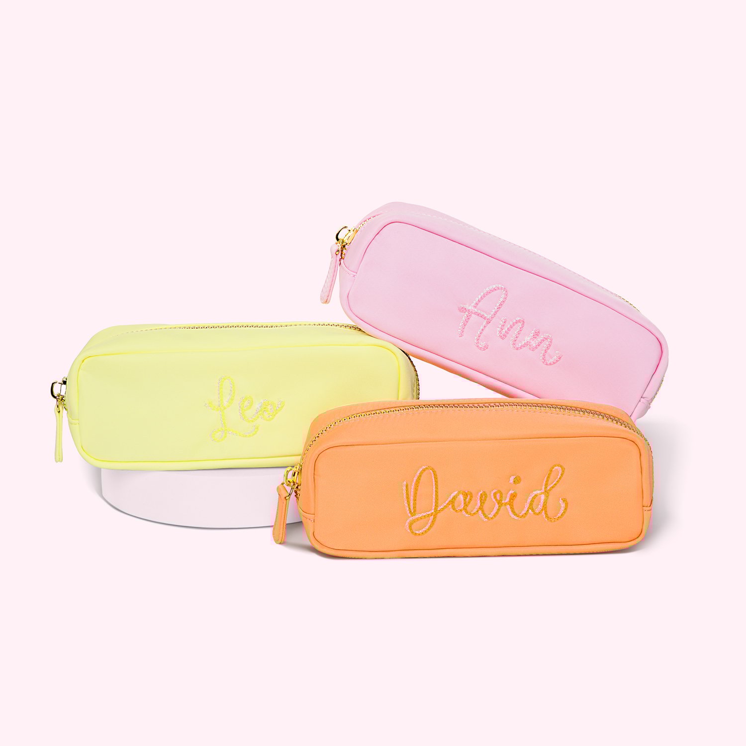 Custom Embroidered Slim Pouch