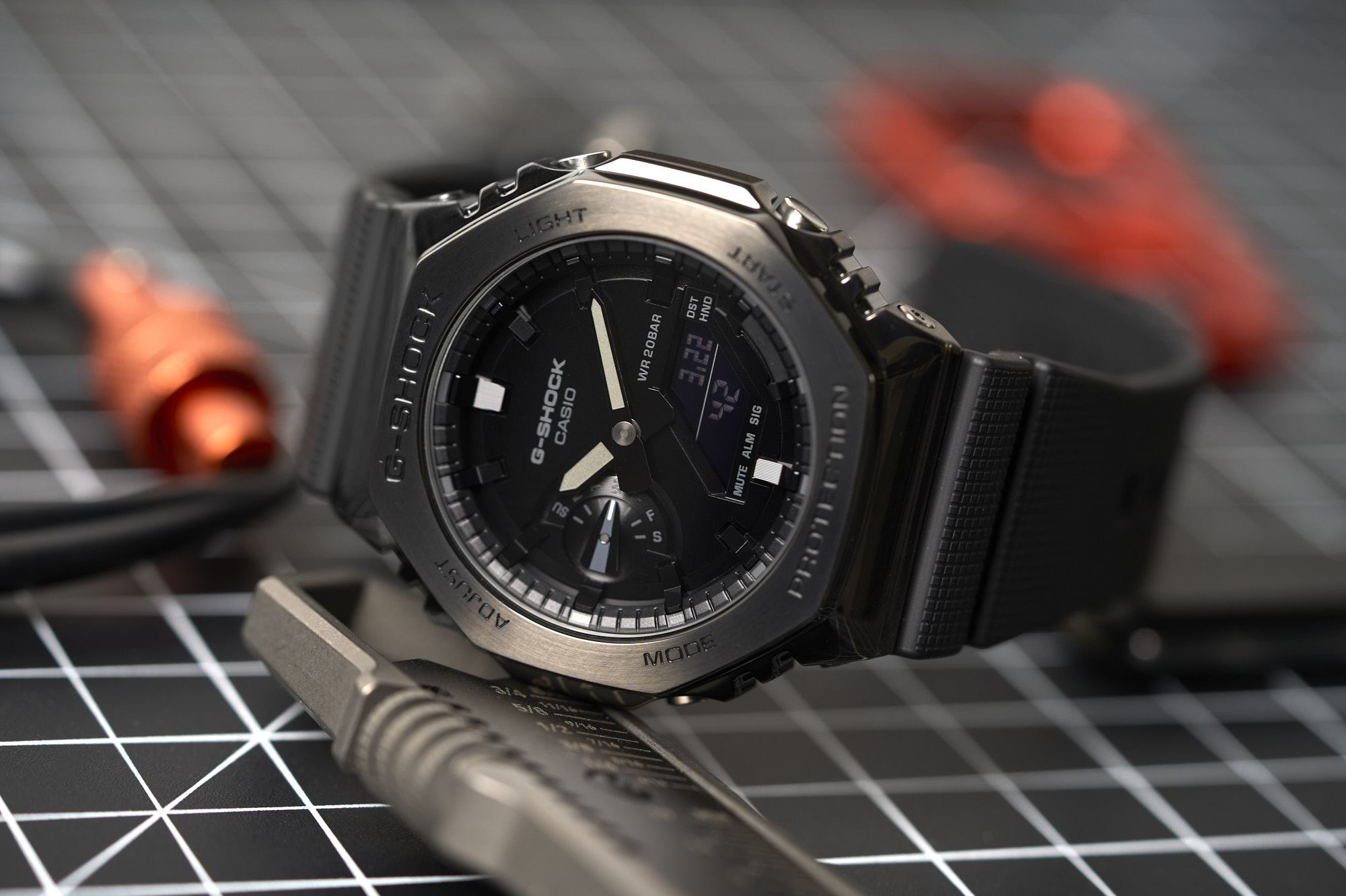G-SHOCK GM2100 Watch - – Durability Legendary Cutting-Edge Windup Design, Watch Shop