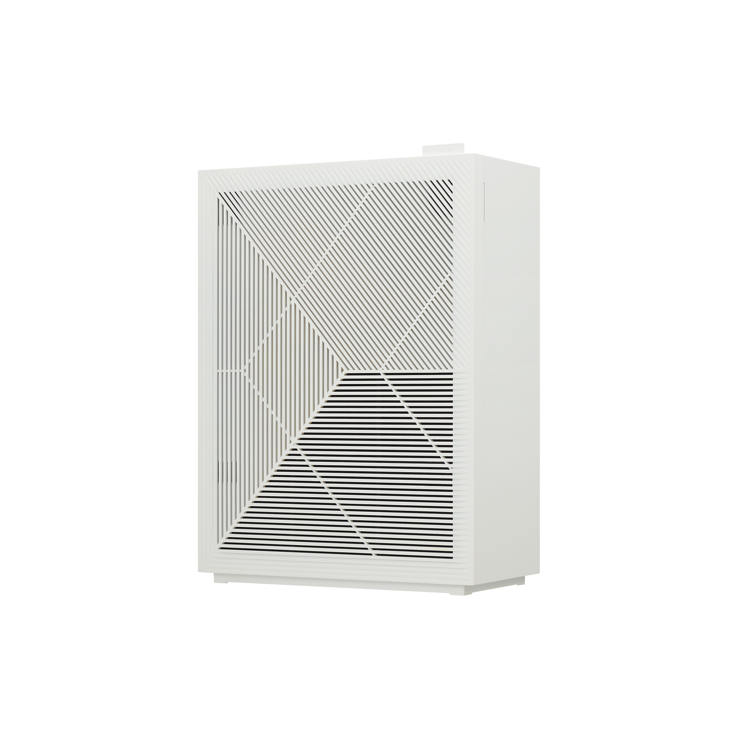 Coway Airmega 240 Dove White -Front Side View