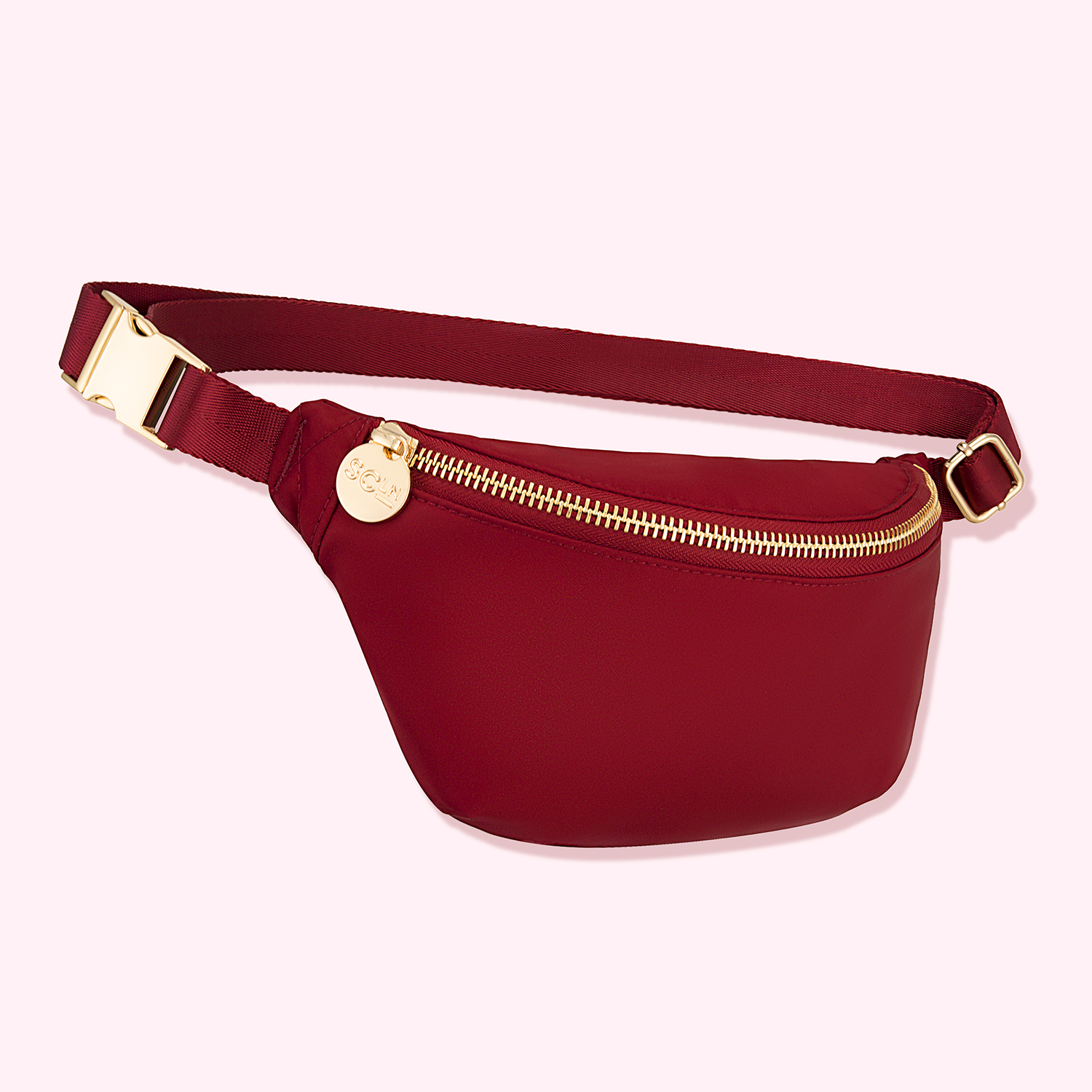 Burgundy Fanny Packs & Belt Bags - Customizable