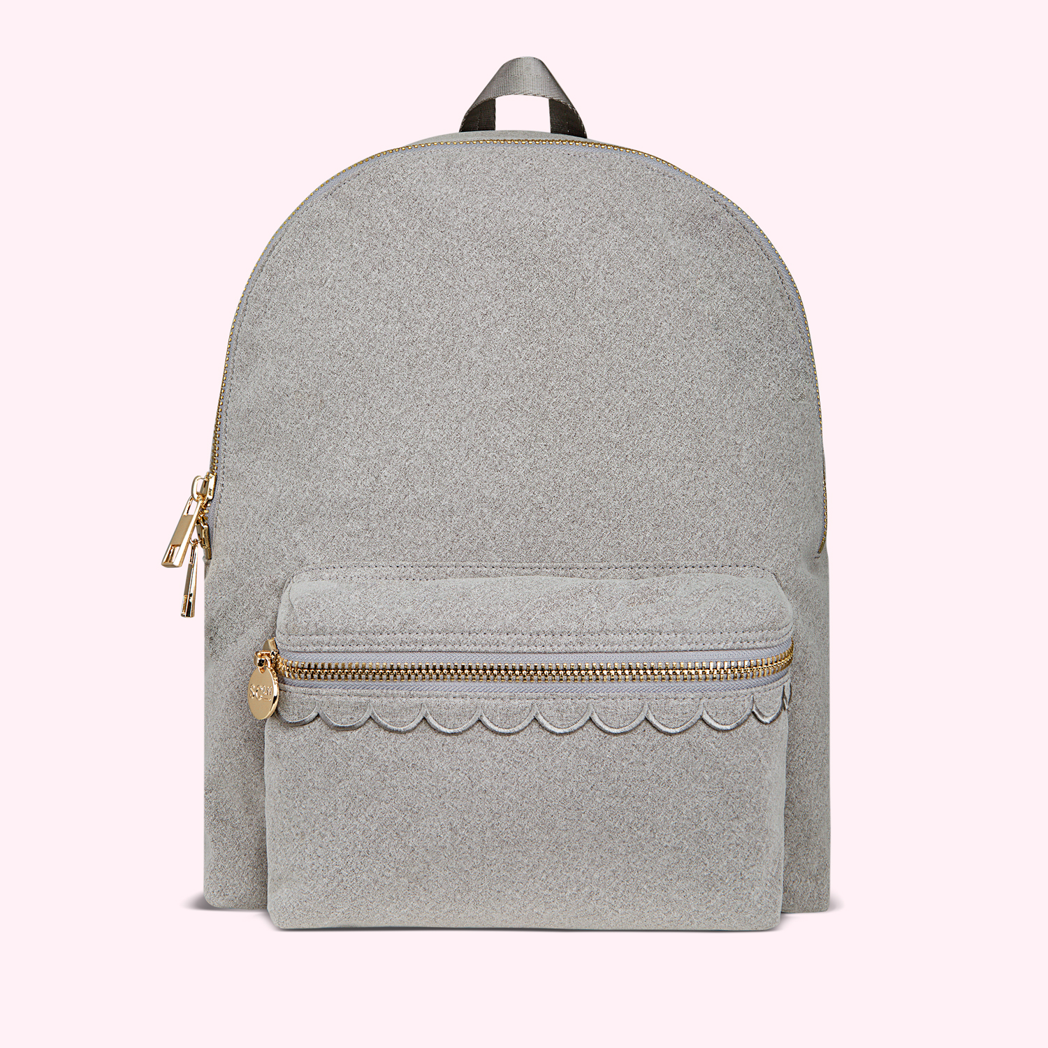 Scalloped Classic Backpack in Heather - Customizable