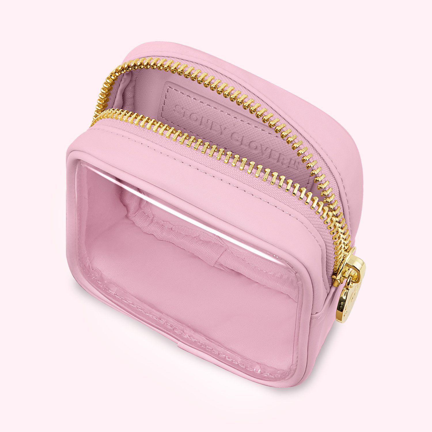 Clear Front Mini Pouch, Custom Makeup Bag