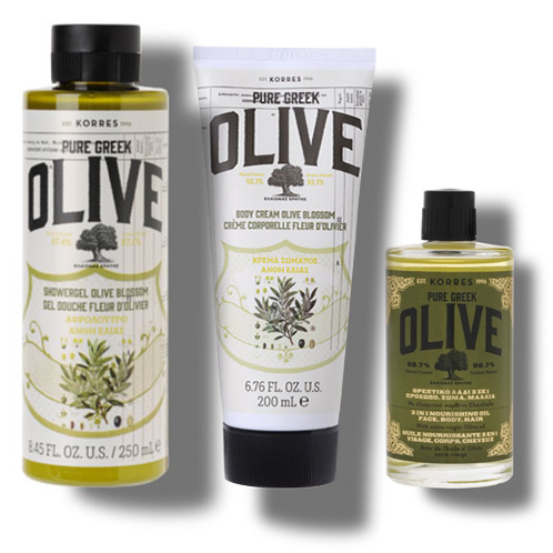 Korres PURE GREEK OLIVE OIL Pure Greek Olive Body Trio 01