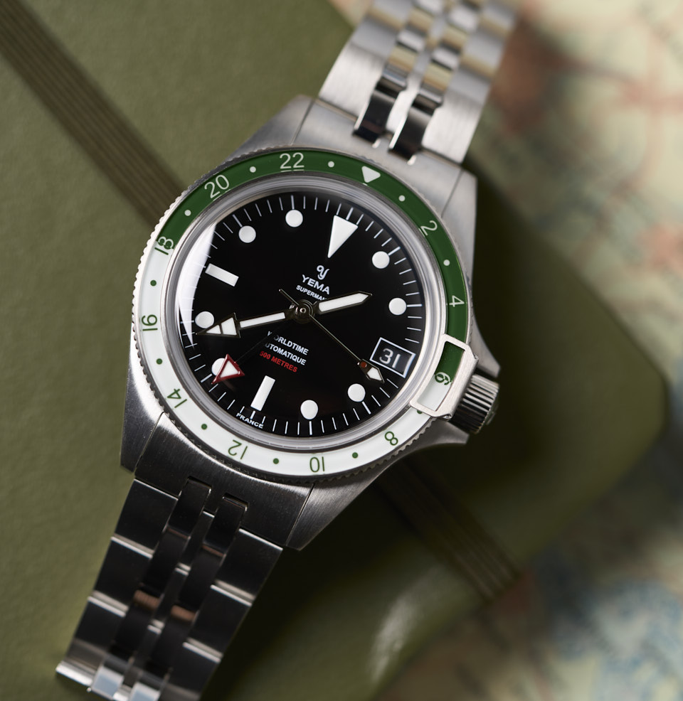 Yema superman cheap gmt khaki green