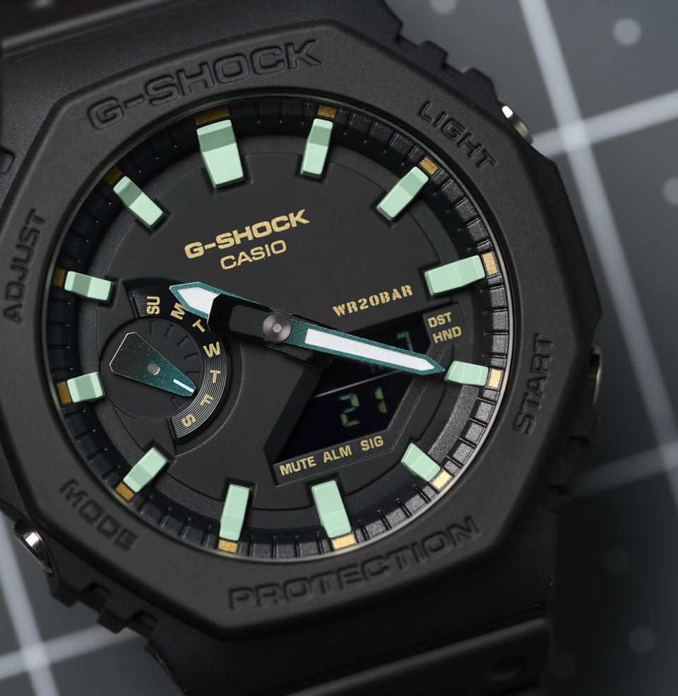 GA2100 Ana-digi Dial