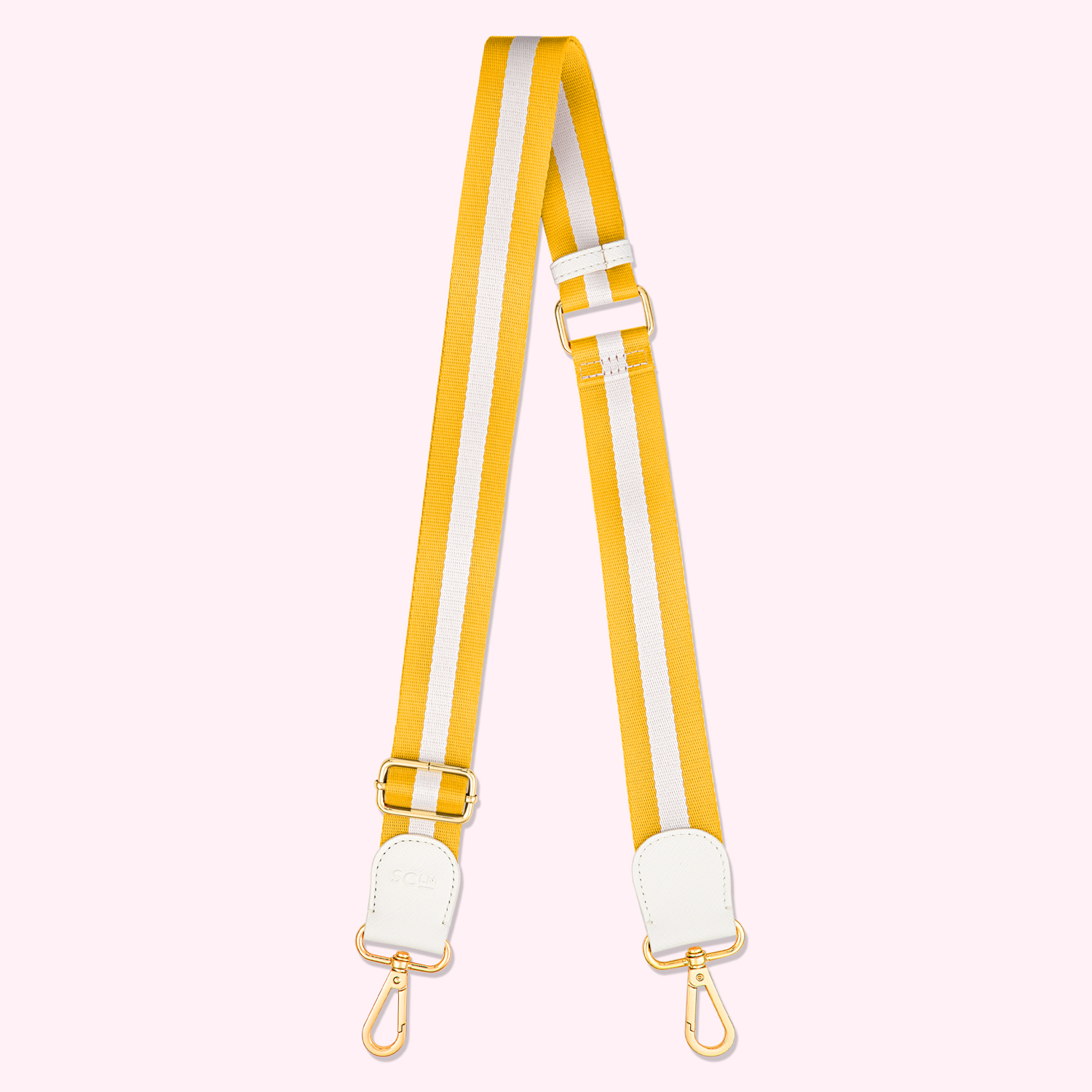 Cream Arrow Adjustable Bag Strap