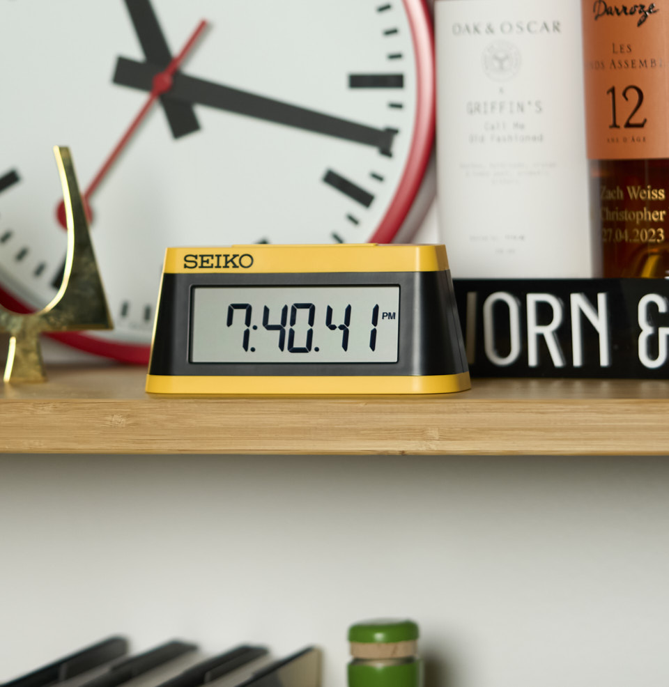 Modern Marathon Alarm Clock Adds a great touch to any room