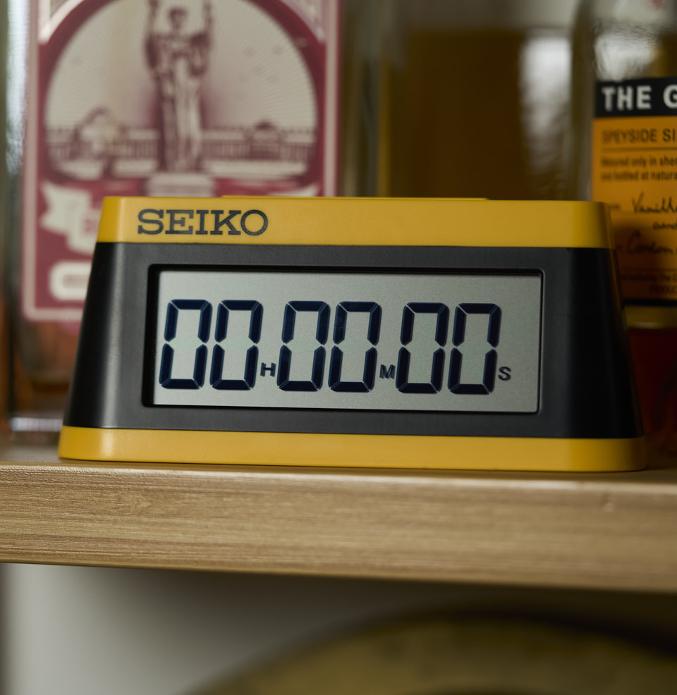 Modern Marathon Alarm Clock Highly Legible Screen