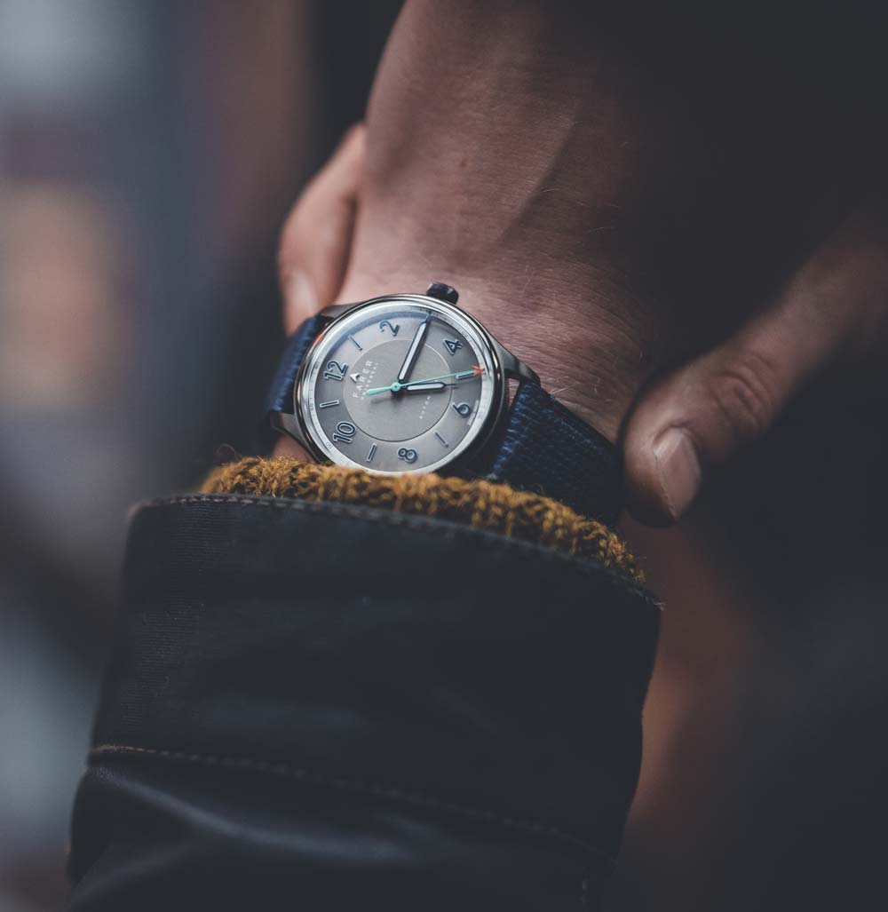 Farer x Worn & Wound Limited Edition 39.5mm on the wrist