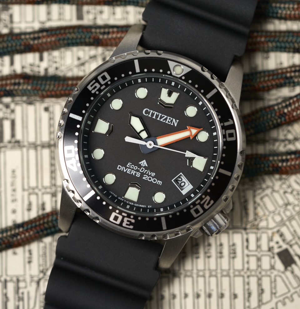 Windup Citizen Eco-Drive Watch Promaster 37mm Watch Shop Dive | Shop