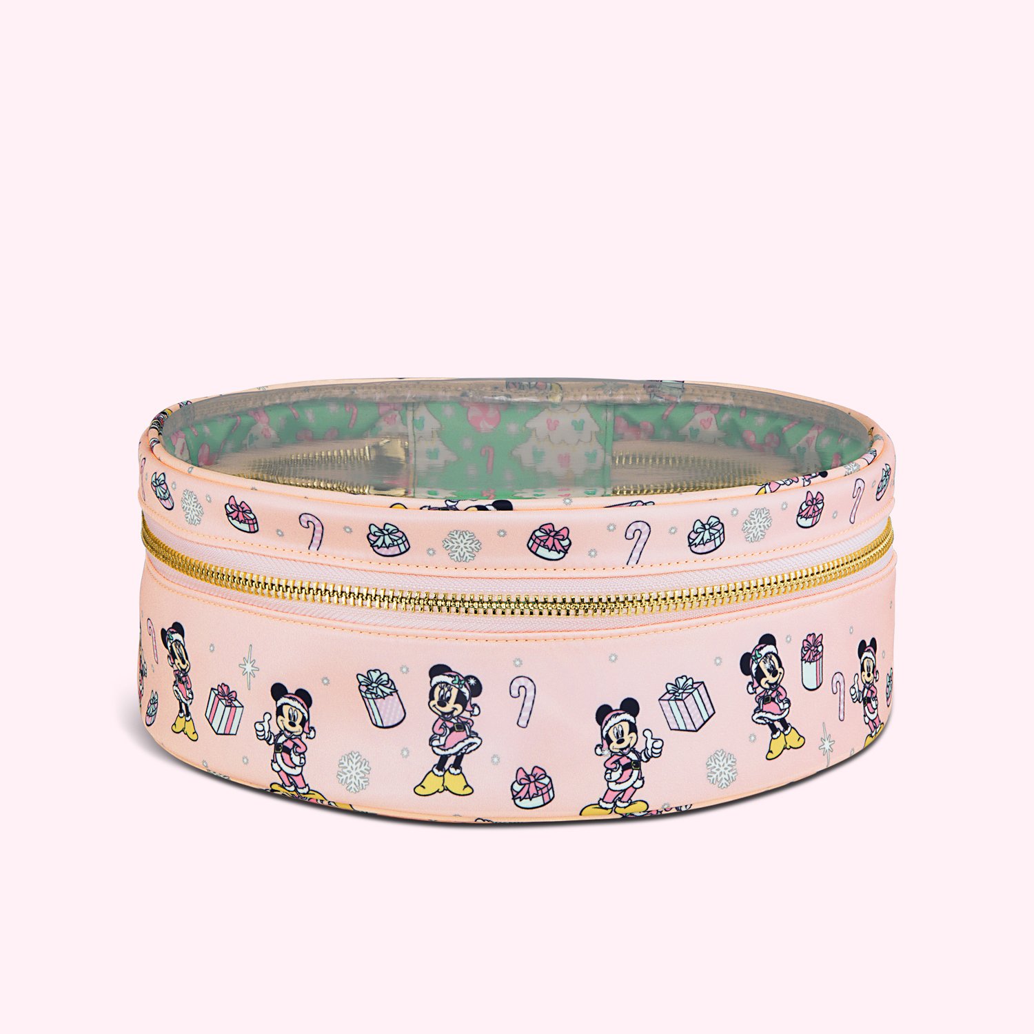 Circle Open Top Pouch