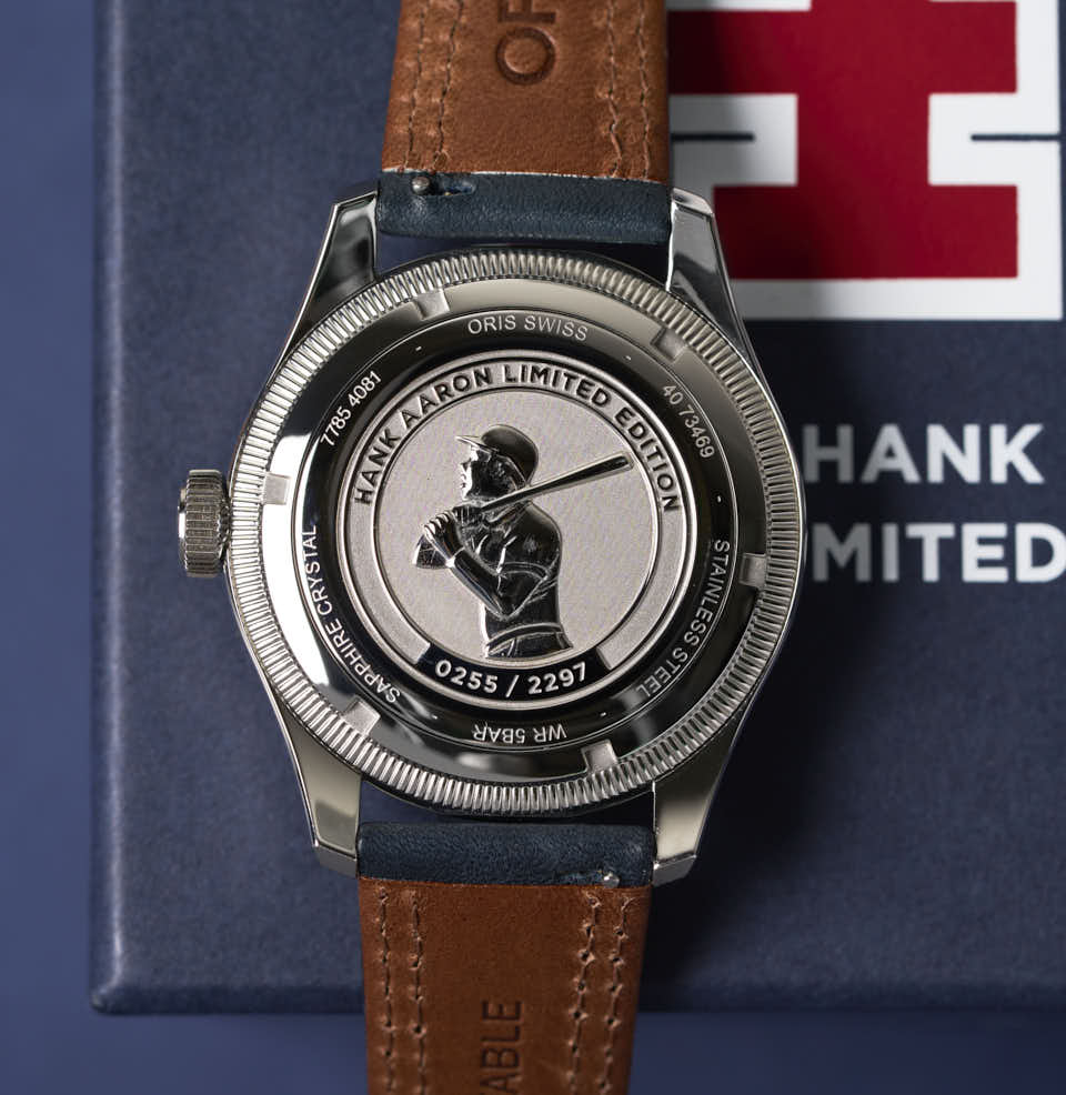 Hank Aaron Limited Edition Engraved Case Back