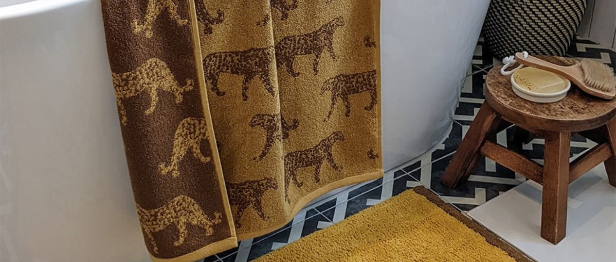 animal towels | stylish animal print towels – 