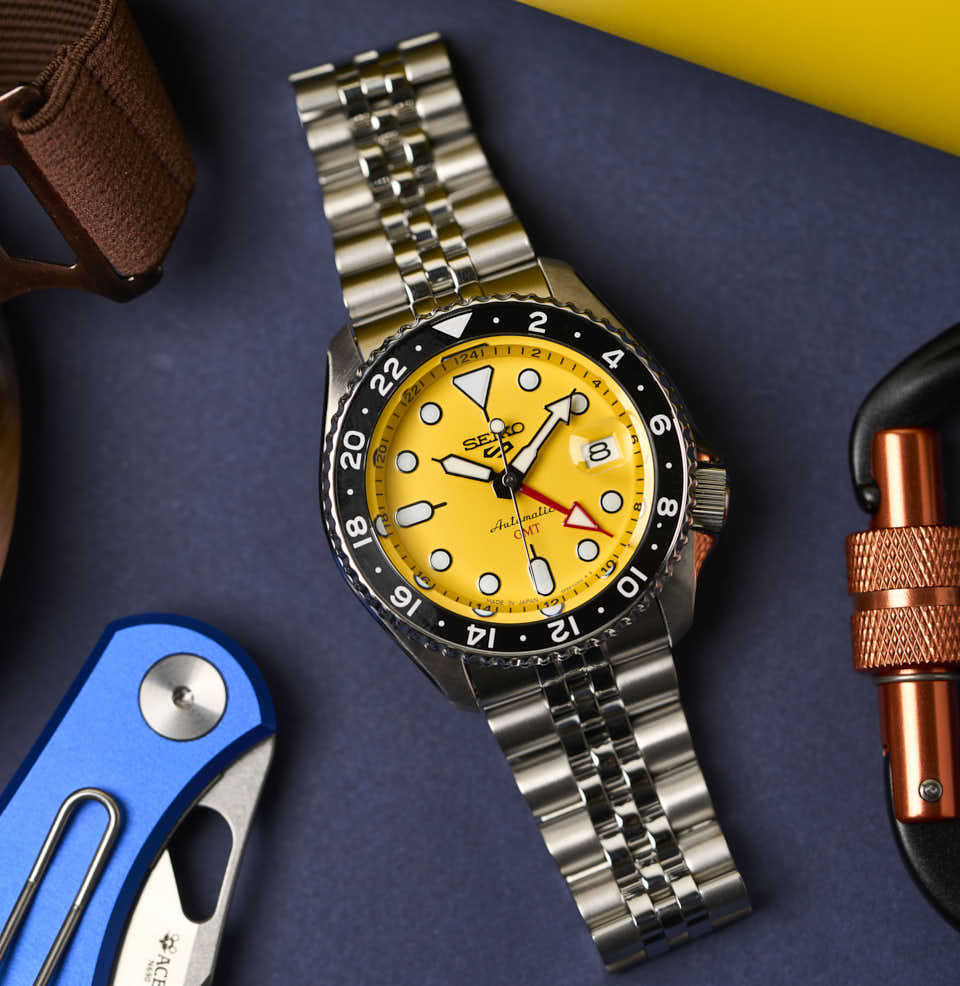 Seiko 2025 skx yellow