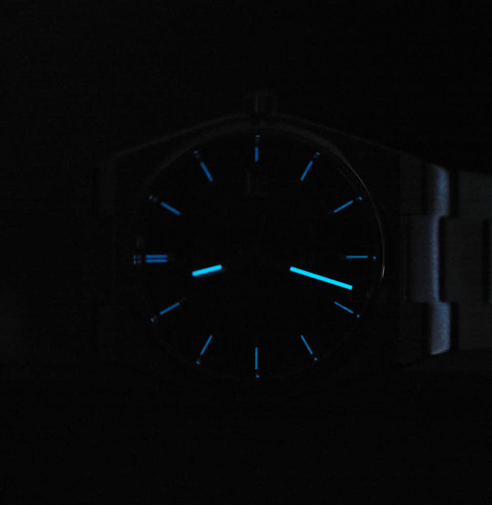PRX POWERMATIC 80 40MM Lumed Hour and Minute hand