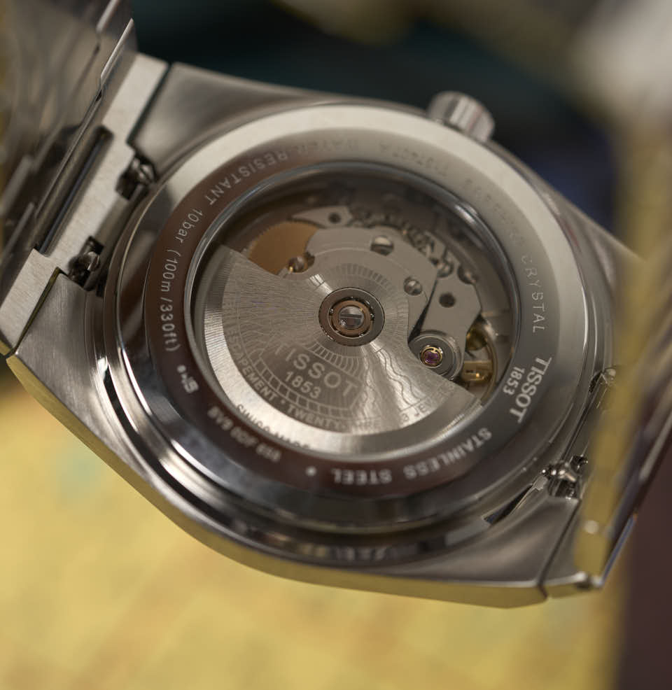 PRX POWERMATIC 80 40MM Display caseback