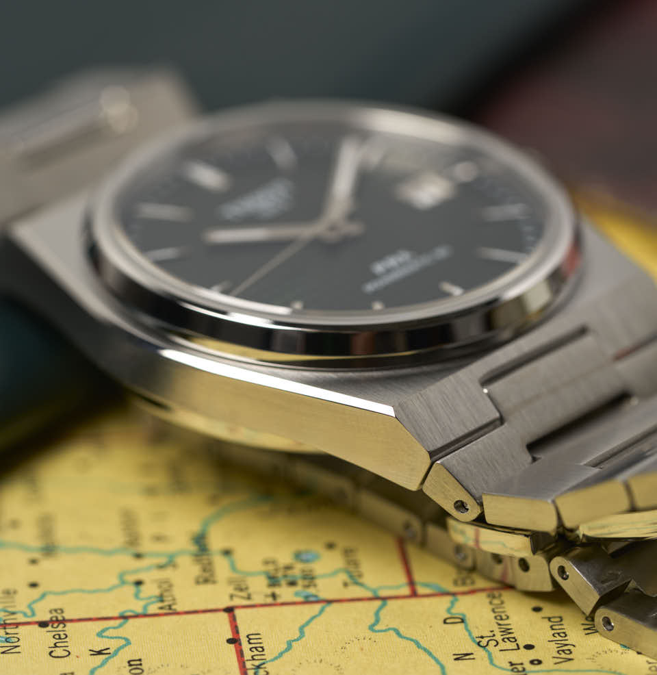 PRX POWERMATIC 80 40MM Sharp facets and different finishes