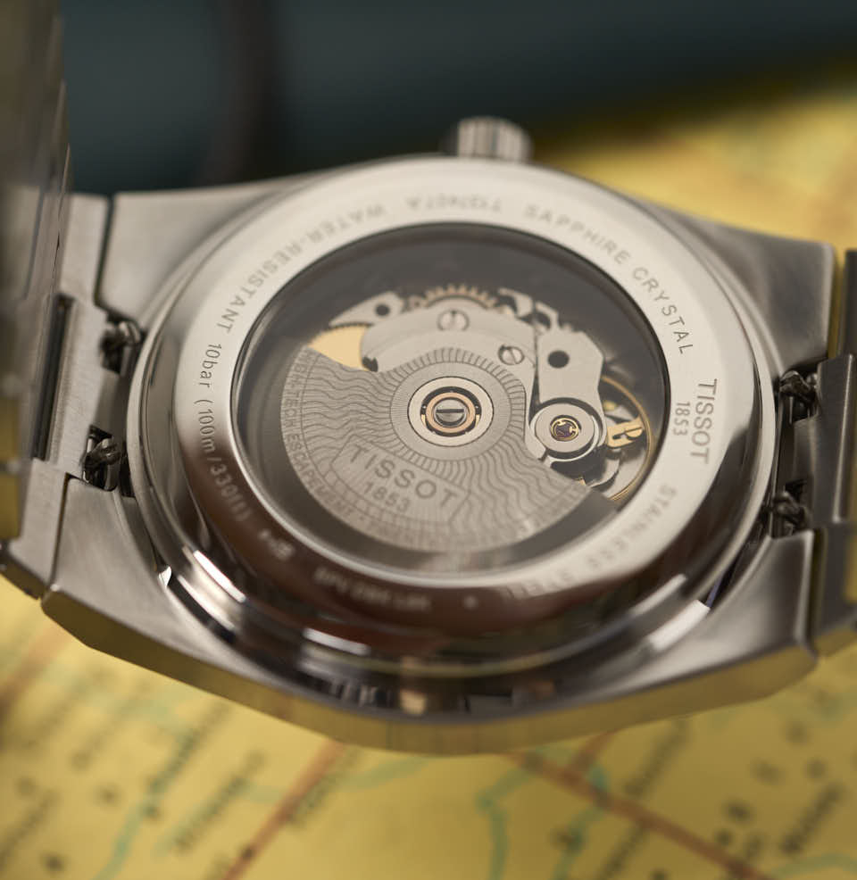 PRX POWERMATIC 80 40MM Display caseback