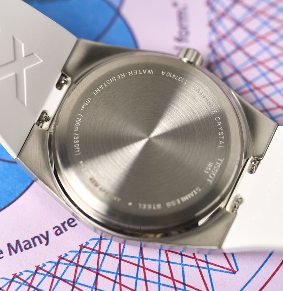 PRX Quartz 40mm Closed caseback