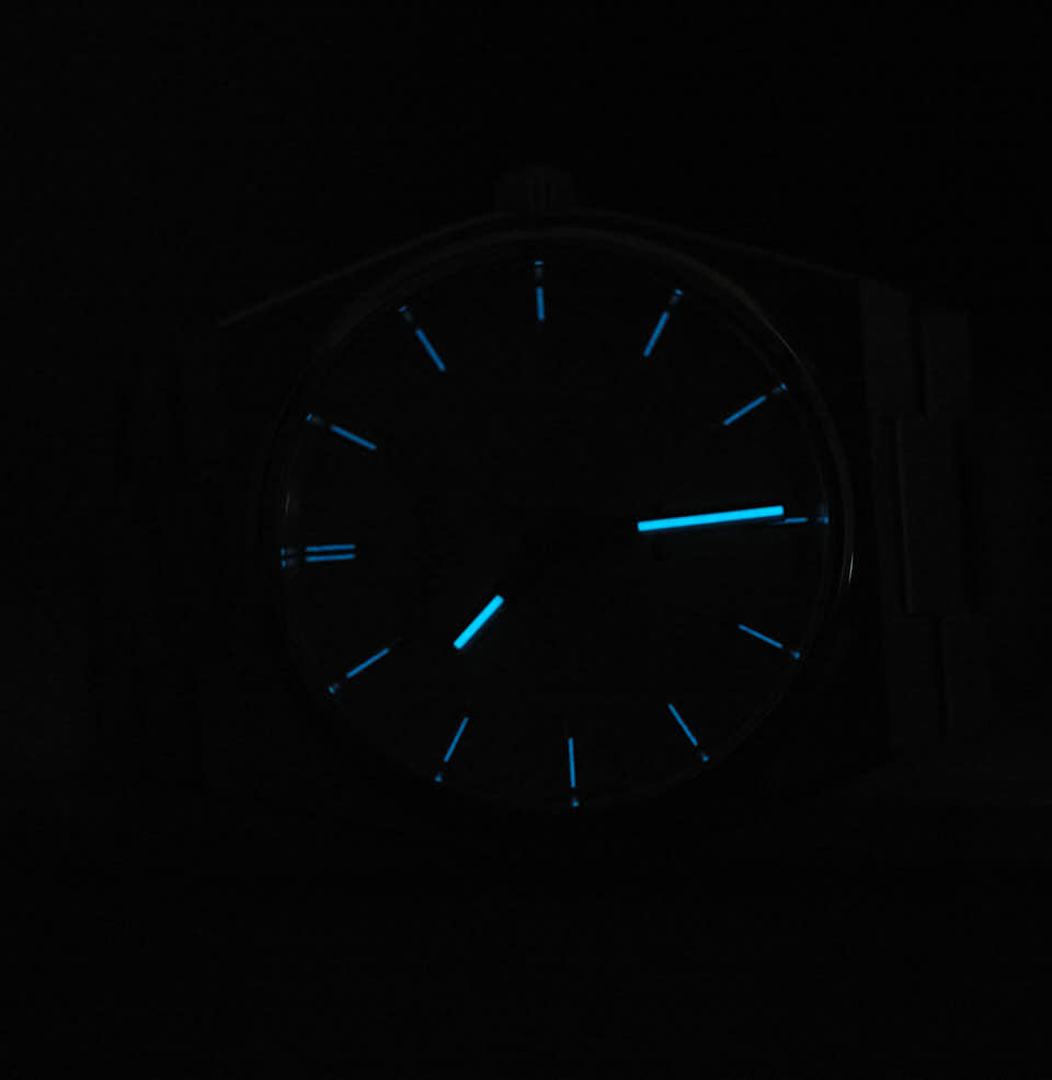 PRX Quartz 40mm Lumed Hour and Minute hand