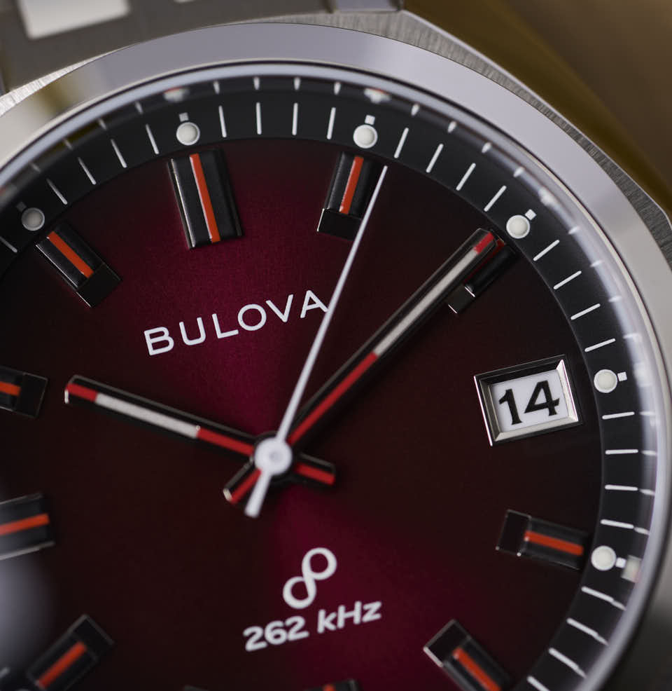 Jet Star Red Sunburst Dial