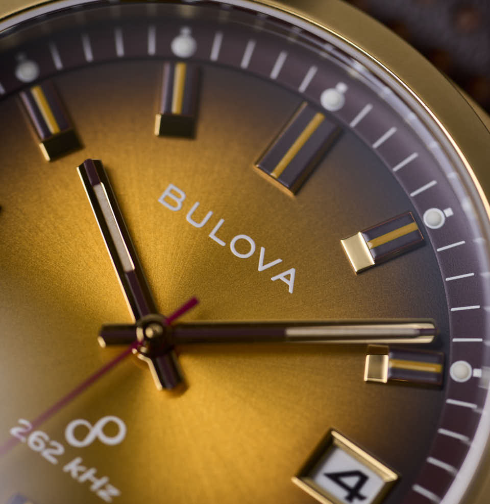 Jet Star Golden Sunburst Dial