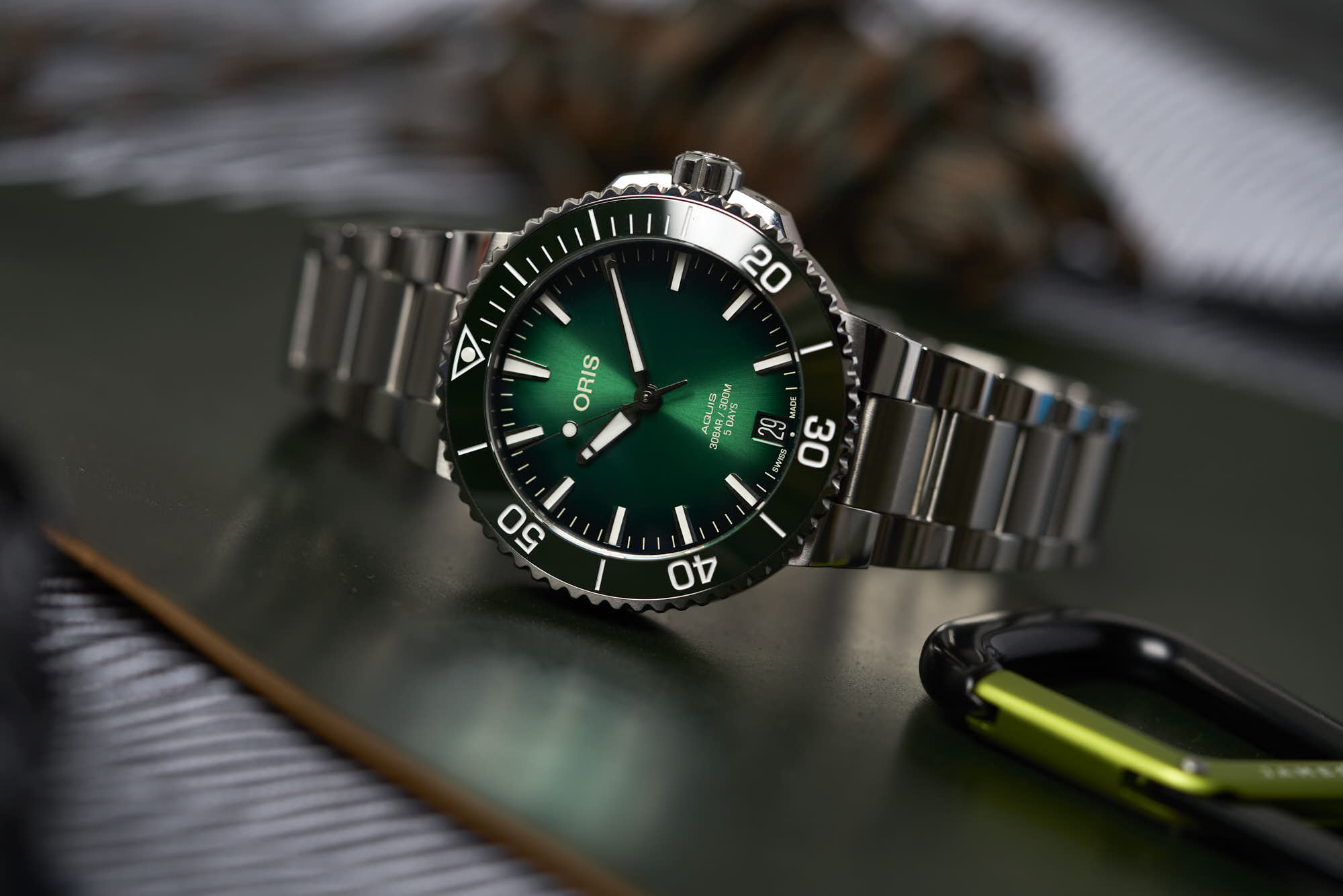 Oris aquis green 39.5 hot sale