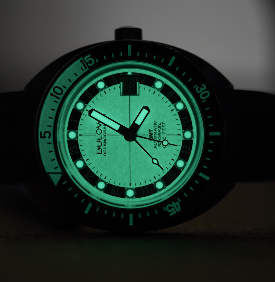 Oceanographer GMT Fully Luminescent Dial
