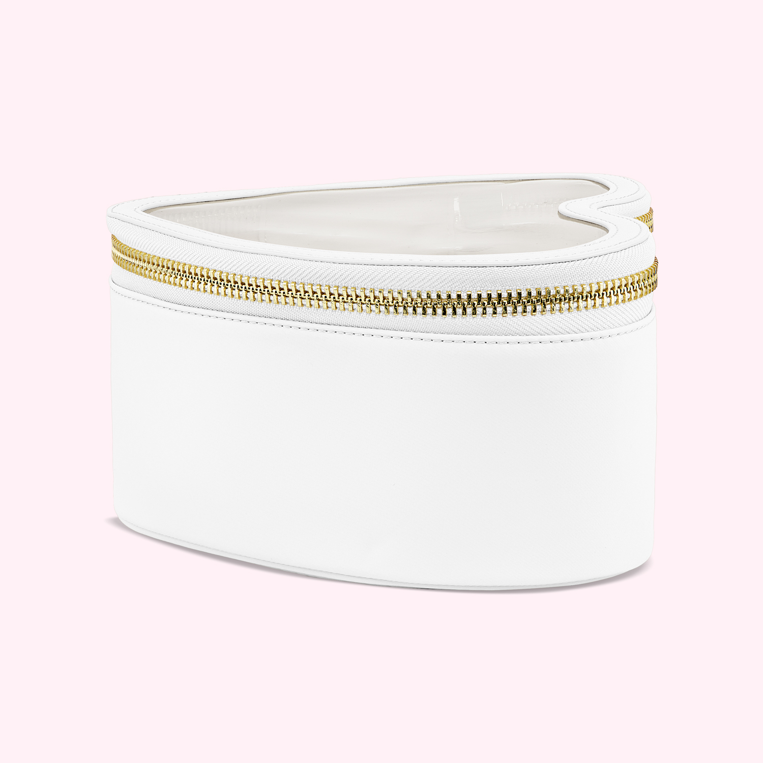 新品❤︎kashwerelimited pouchハート　ホワイト完売品 Clear Heart Makeup Travel Pouch | Stoney Clover Lane