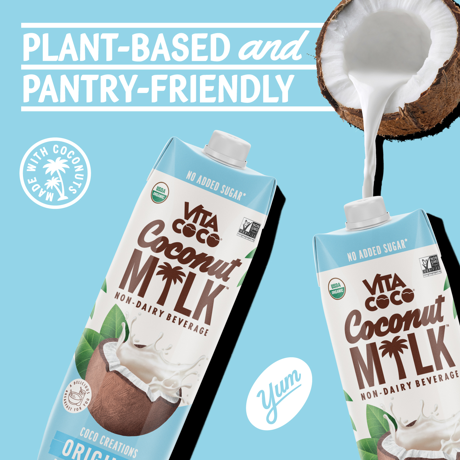 COCONUT OAT MILK Beverage receive a free one 8oz outlet on us