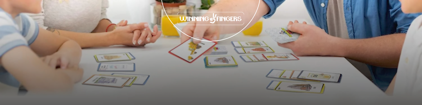 You’ll never be bored with these board & card games from Winning Fingers! They’re very easy to learn, with a colourful look and feel - perfect for play!