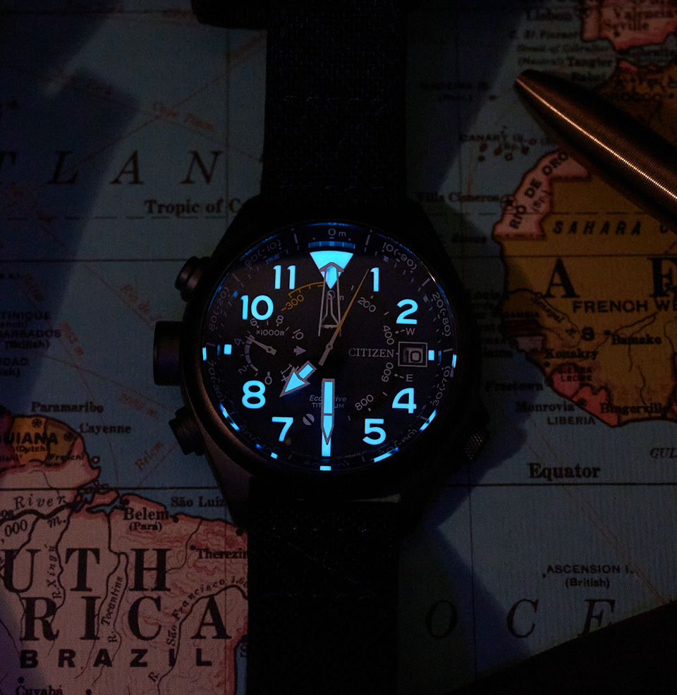 Promaster Altichron Bright at Night