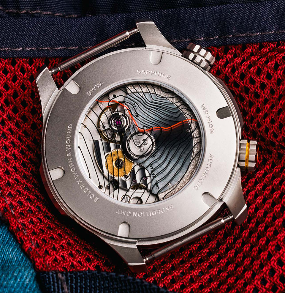 BOLDR x Worn & Wound 3xt GMT Limited Edition Miyota 9075