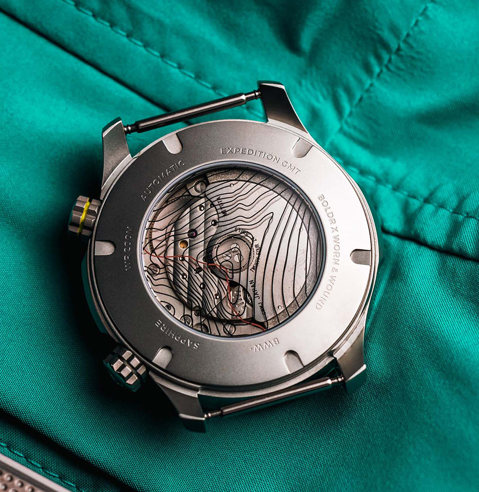 BOLDR x Worn & Wound 3xt GMT Limited Edition Miyota 9075