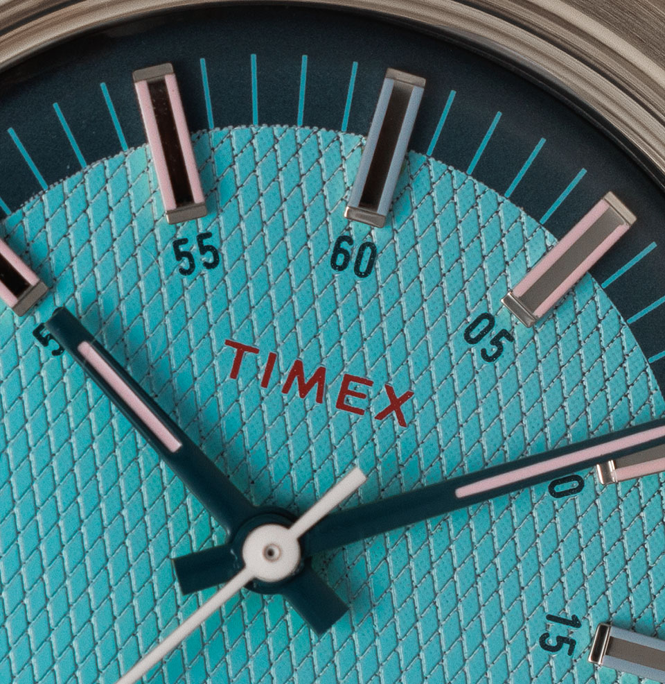 Timex x Worn & Wound WW75 V2 Limited Edition Colorful details