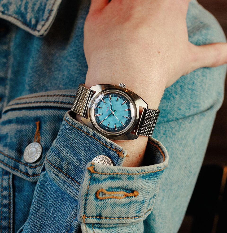 Timex x Worn & Wound WW75 V2 Limited Edition Add a little color to your life