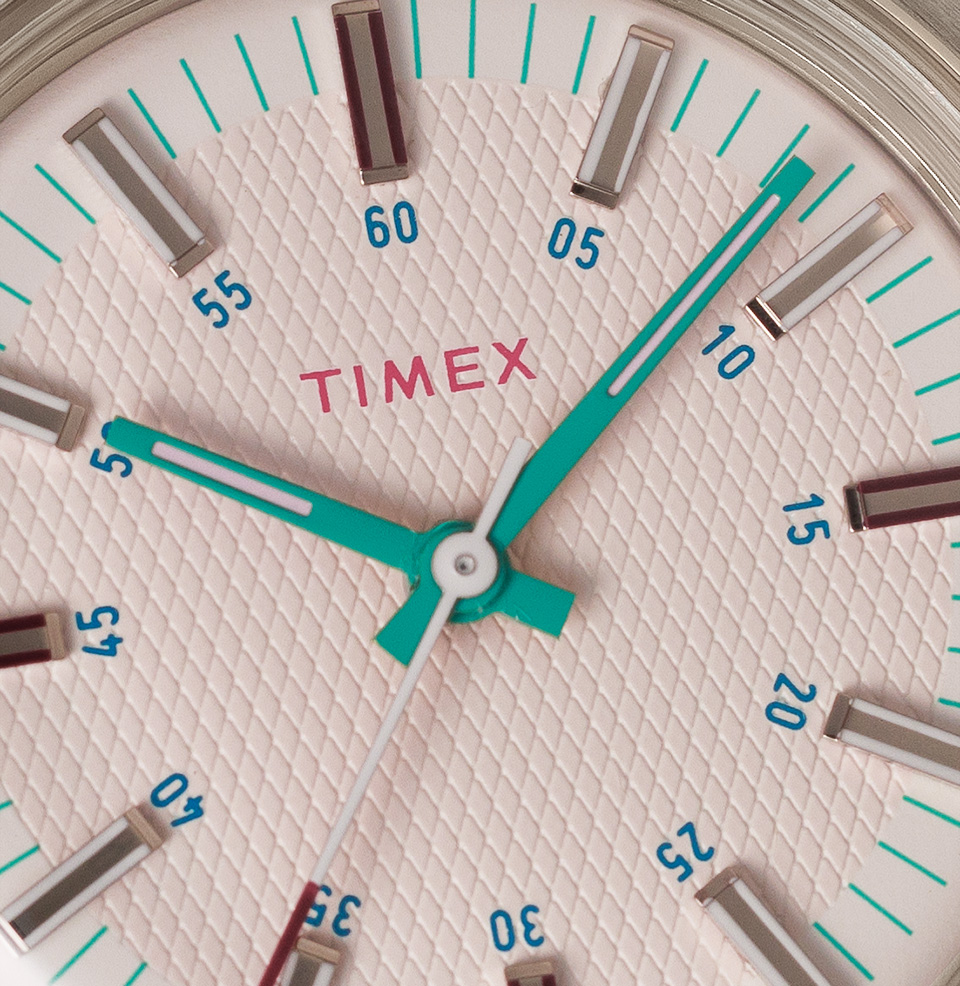 Timex x Worn & Wound WW75 V2 Limited Edition Colorful details