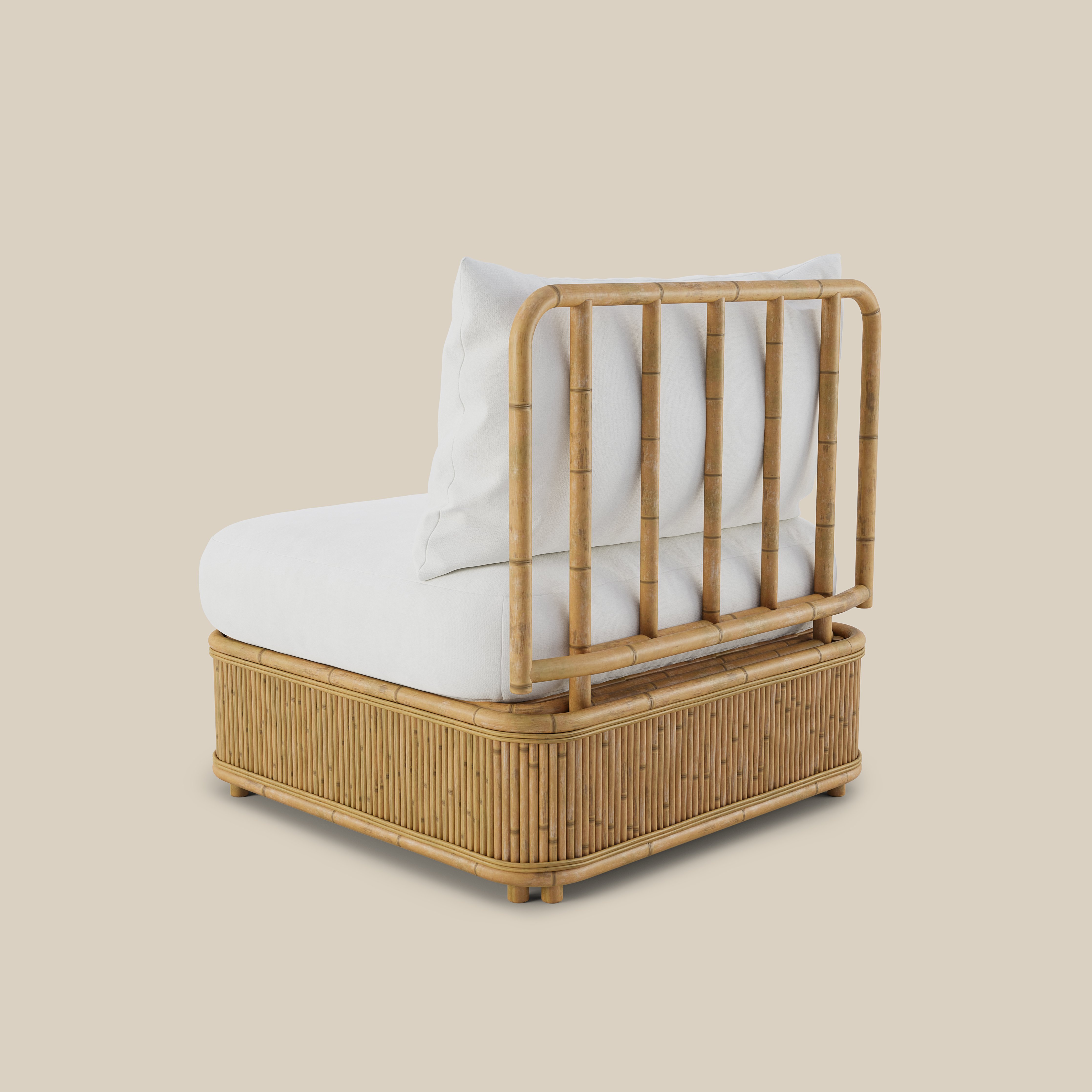 Natura Slipper Chair in Pearl - Number 10