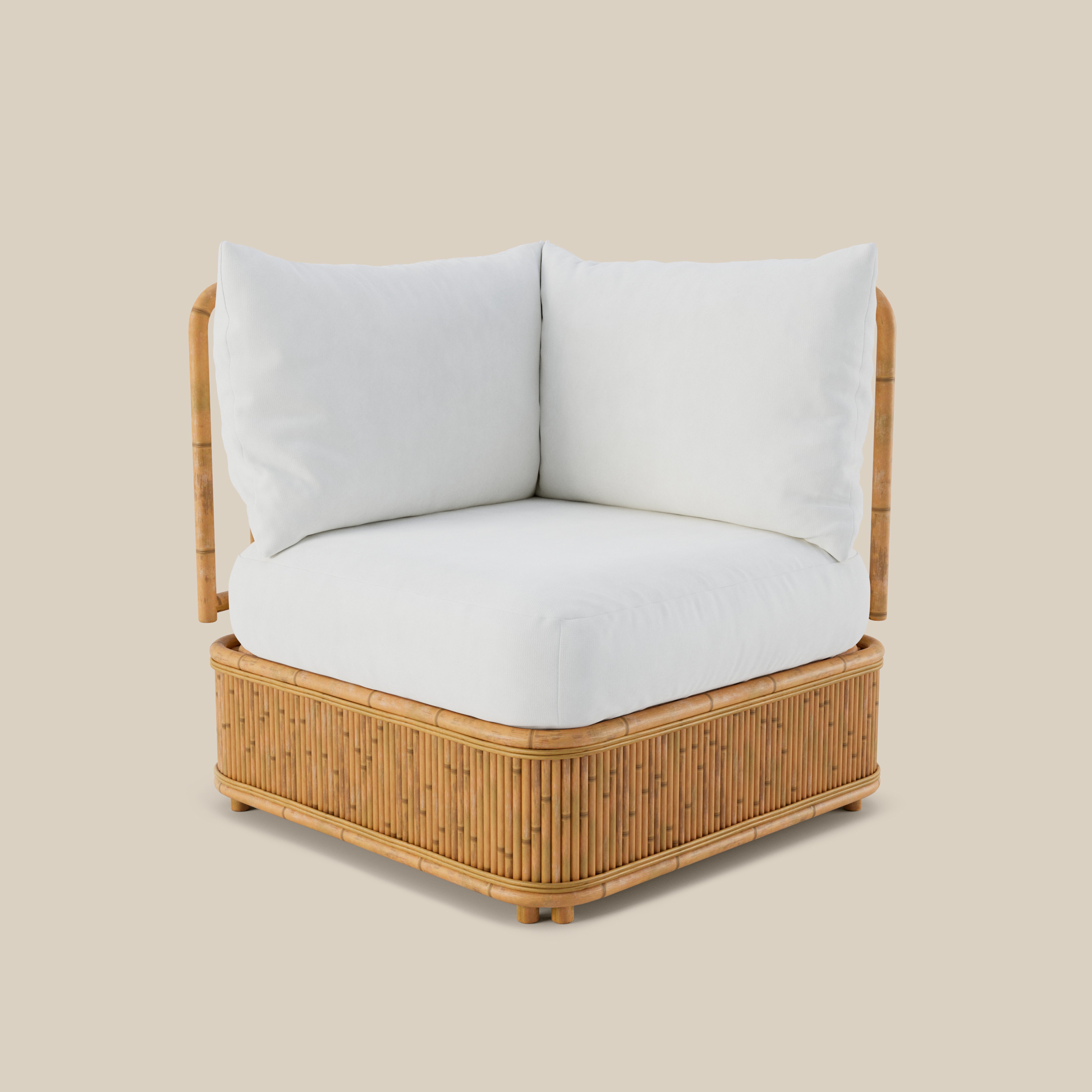 Natura Corner Chair in Pearl - Number 1