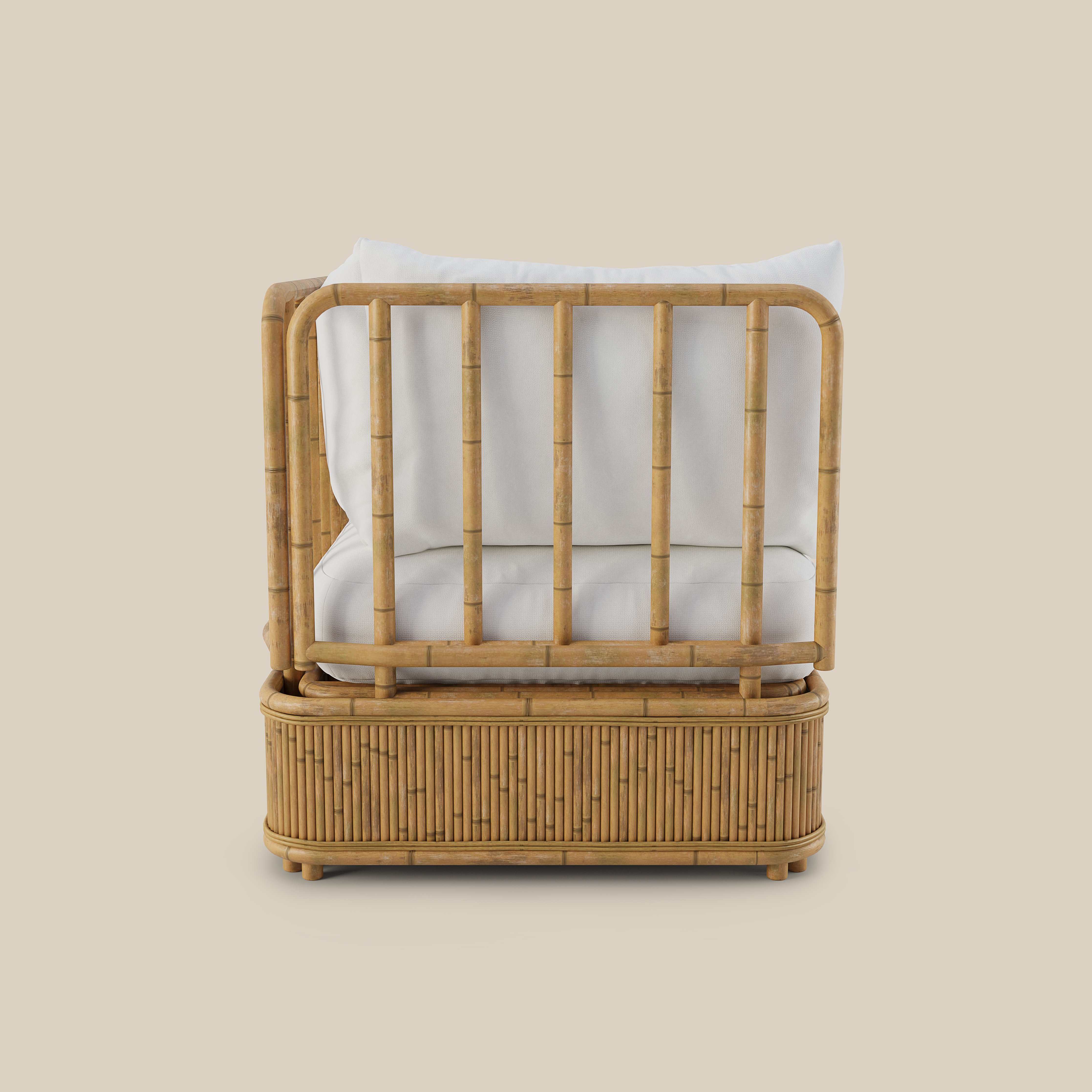 Natura Corner Chair in Pearl - Number 9