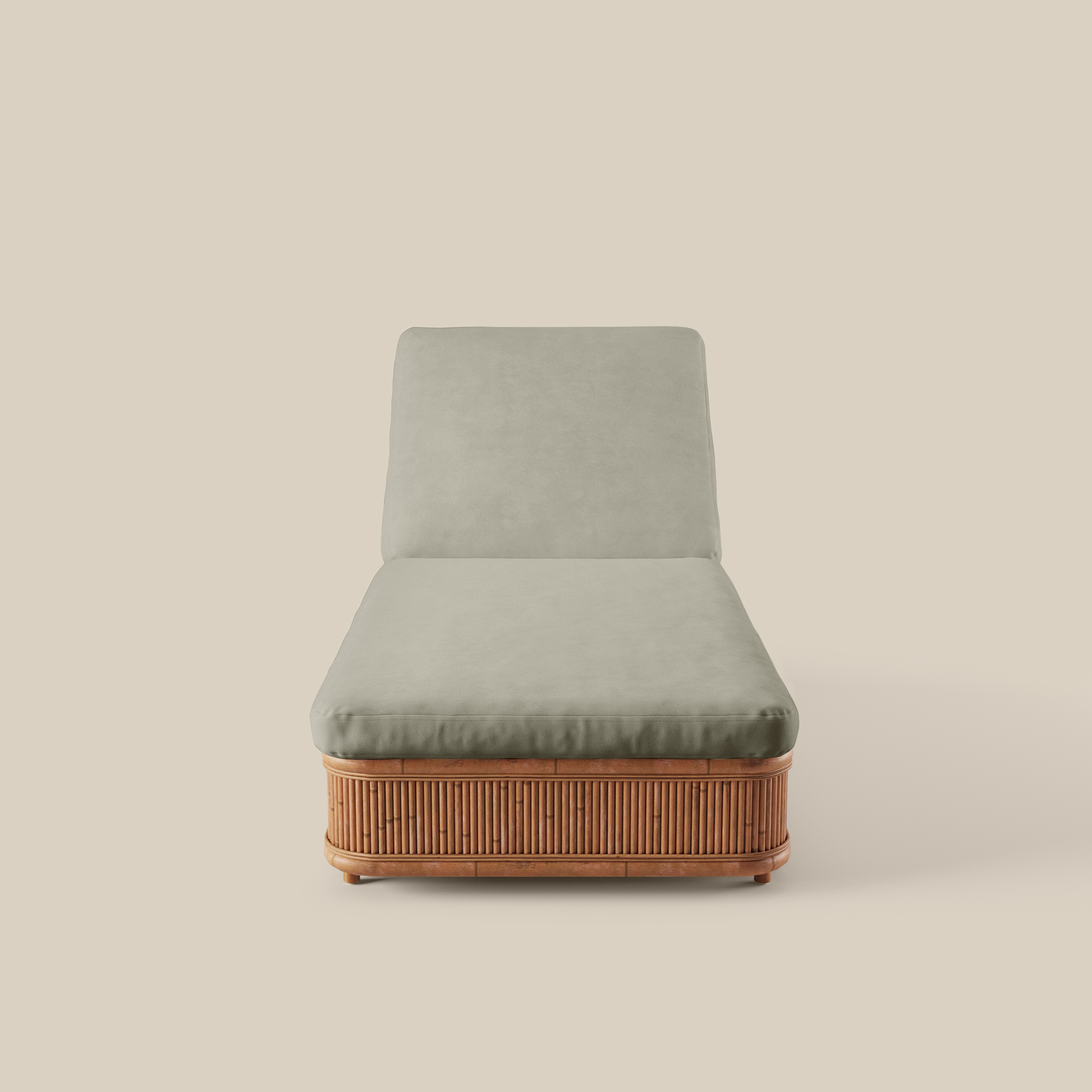 Natura Sun Lounger in Shiitake