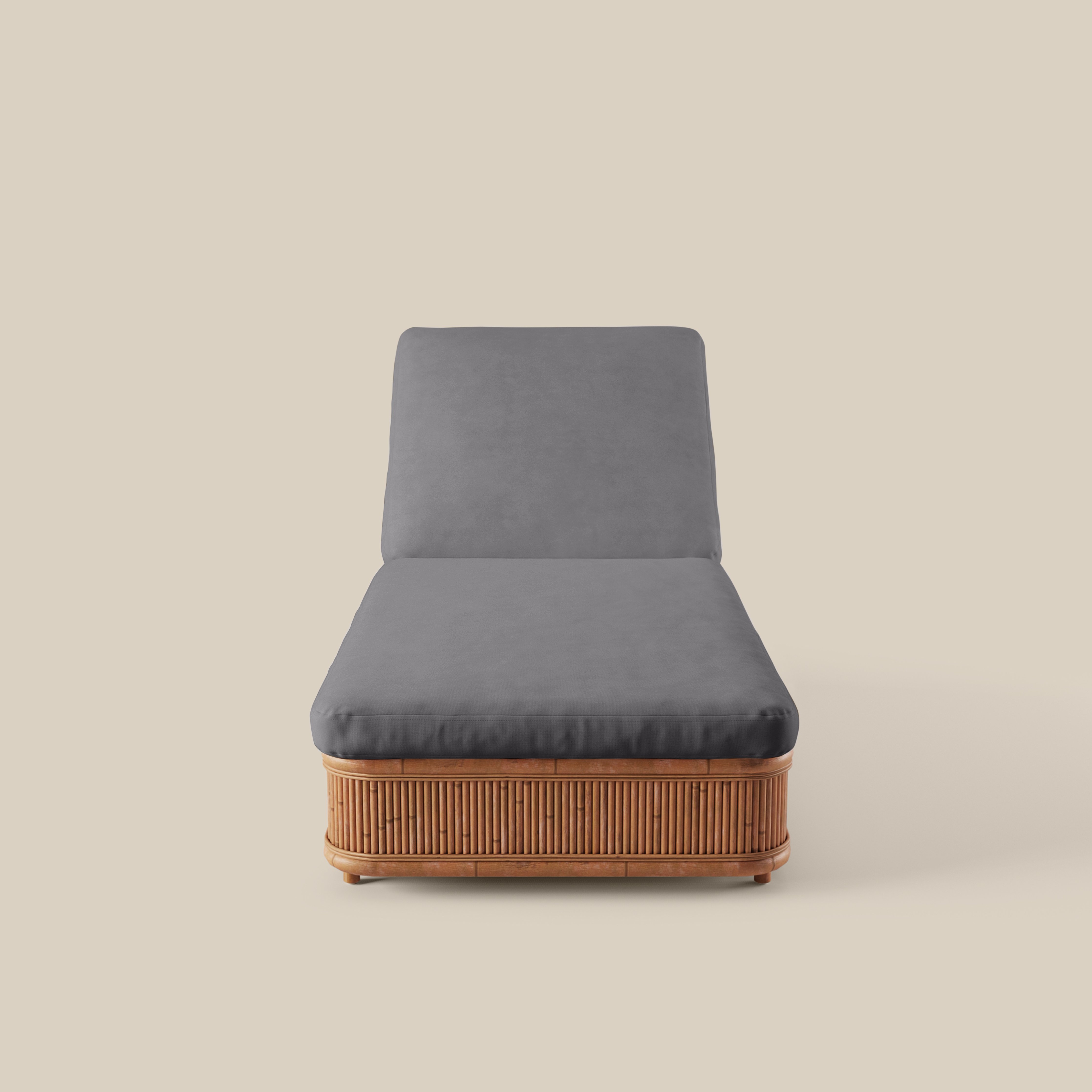 Natura Sun Lounger in Charcoal - Number 8