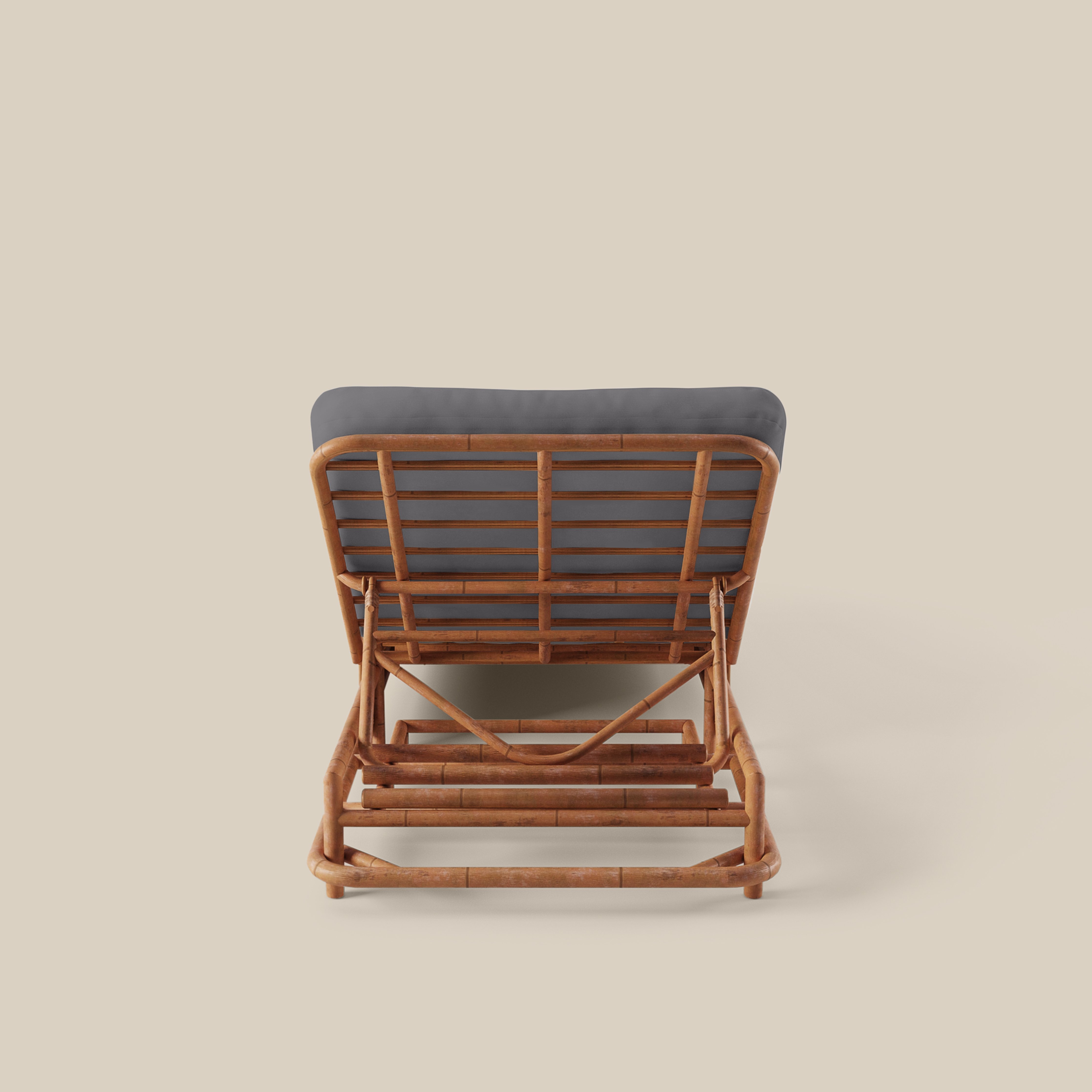 Natura Sun Lounger in Charcoal - Number 9