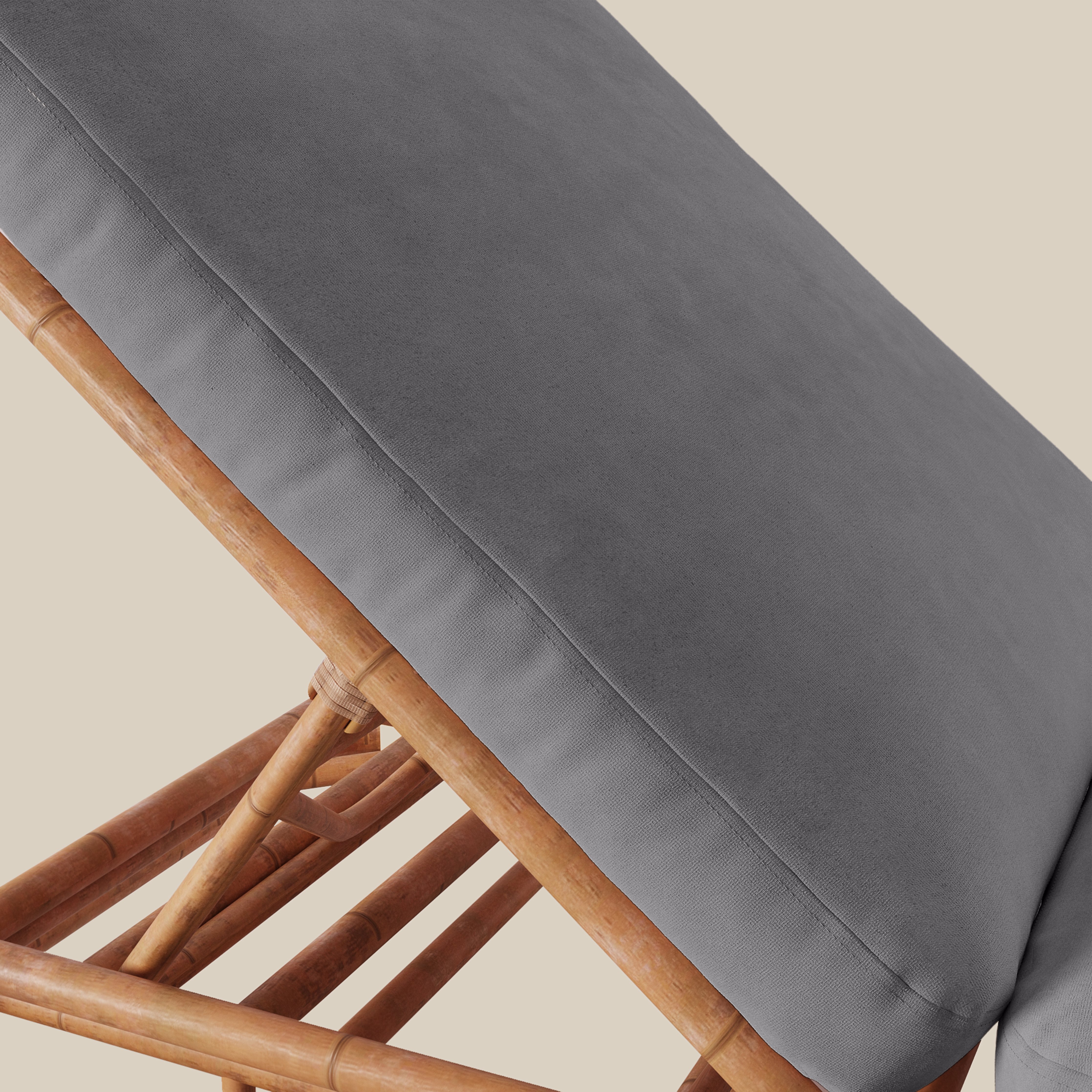 Natura Sun Lounger in Charcoal - Number 7